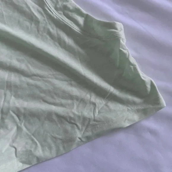 92 🆕💚 Lululemon X Madhappy All Your Crop Tank - Heathered Elixir - Picture 7 of 9